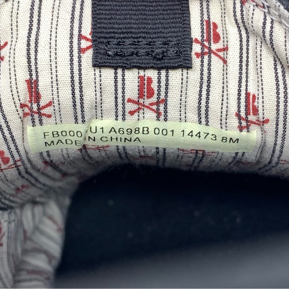 John Varvatos Bootleg Sneakers Low Top Black Size 8 - Picture 15 of 16